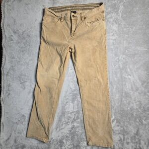 Prana Sustainer Pant Brown Slim 34x30 (36x28) Corduroy Workwear Outdoors